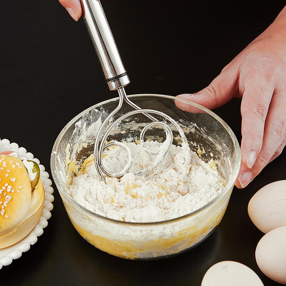 Kitchen Baking Ware - Frusta per Impasto in Acciaio Inox,