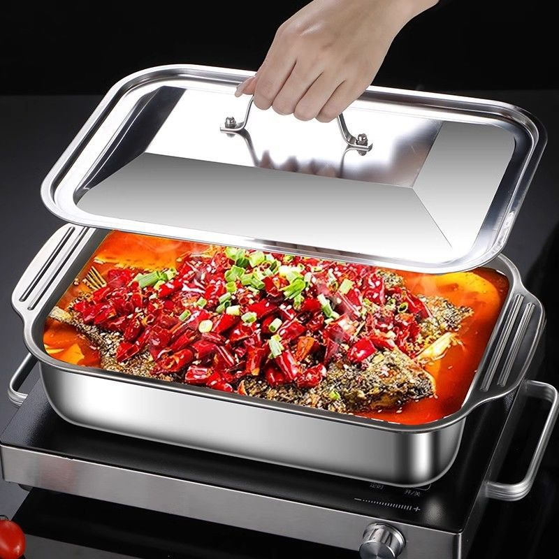 Teglia Profonda in Acciaio Ino - Kitchen Baking Ware recensione e prezzo