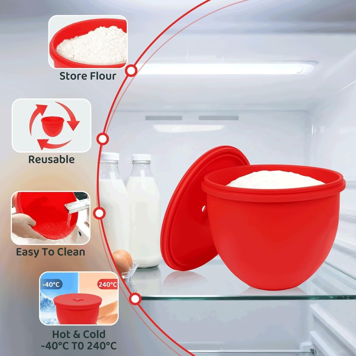 Coperchio in silicone per ciot - Kitchen Baking Aid recensione e prezzo