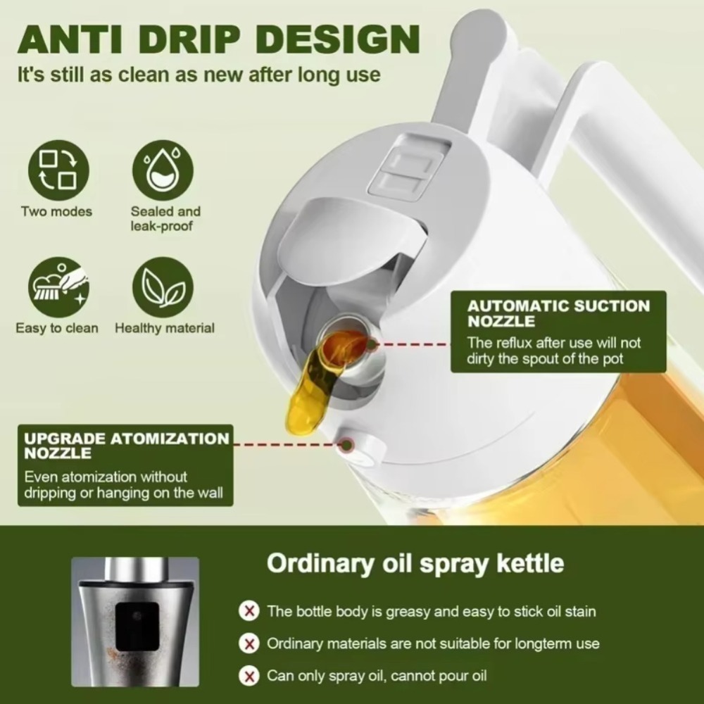 Spruzzino Olio 2in1 da 470ml i - Kitchen Tools For Baking recensione e prezzo