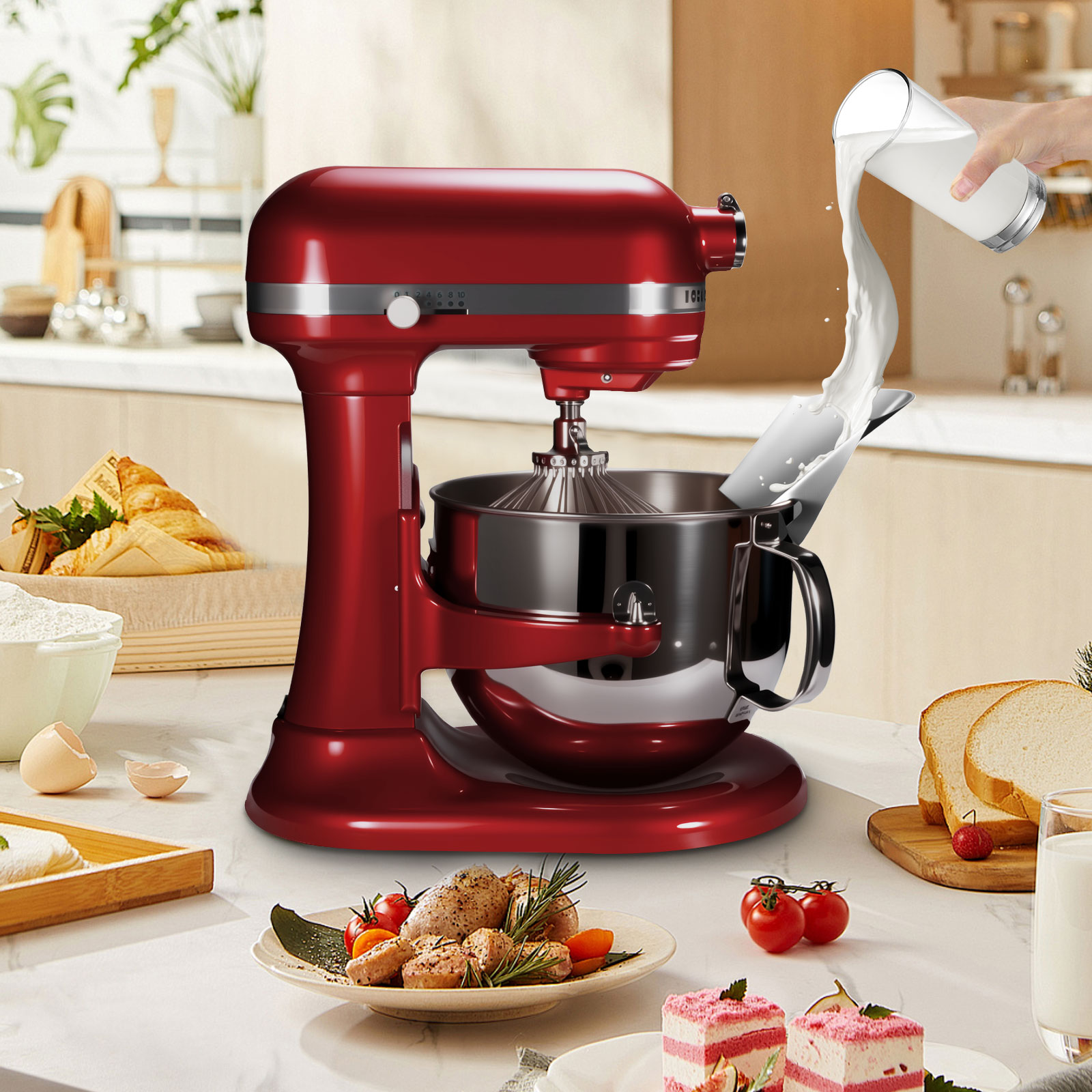 Protezione ribaltabile in acci - Kitchenaid Baking Set recensione e prezzo