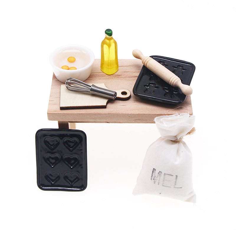 8 pezzi casa delle bambole art - Kitchen Baking Ware recensione e prezzo